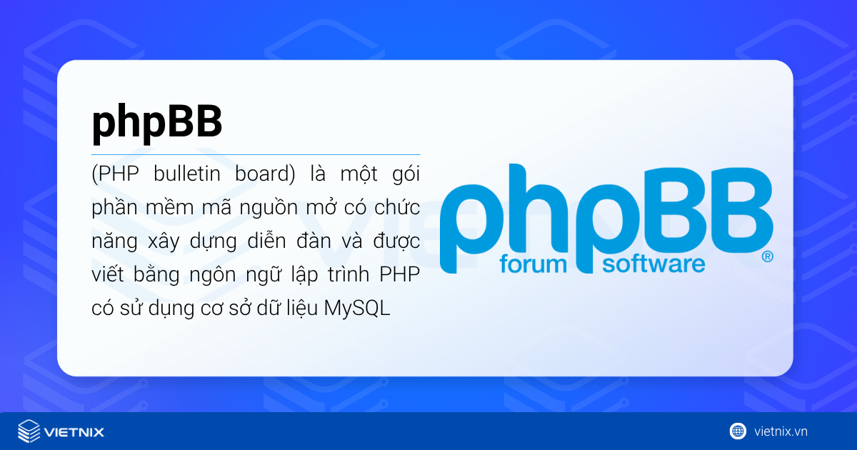 PhpBB (PHP bulletin board)