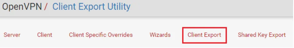 Cách cấu hình OpenVPN trên PFSense đơn giản nhất 67 Điều hướng đến Client Export