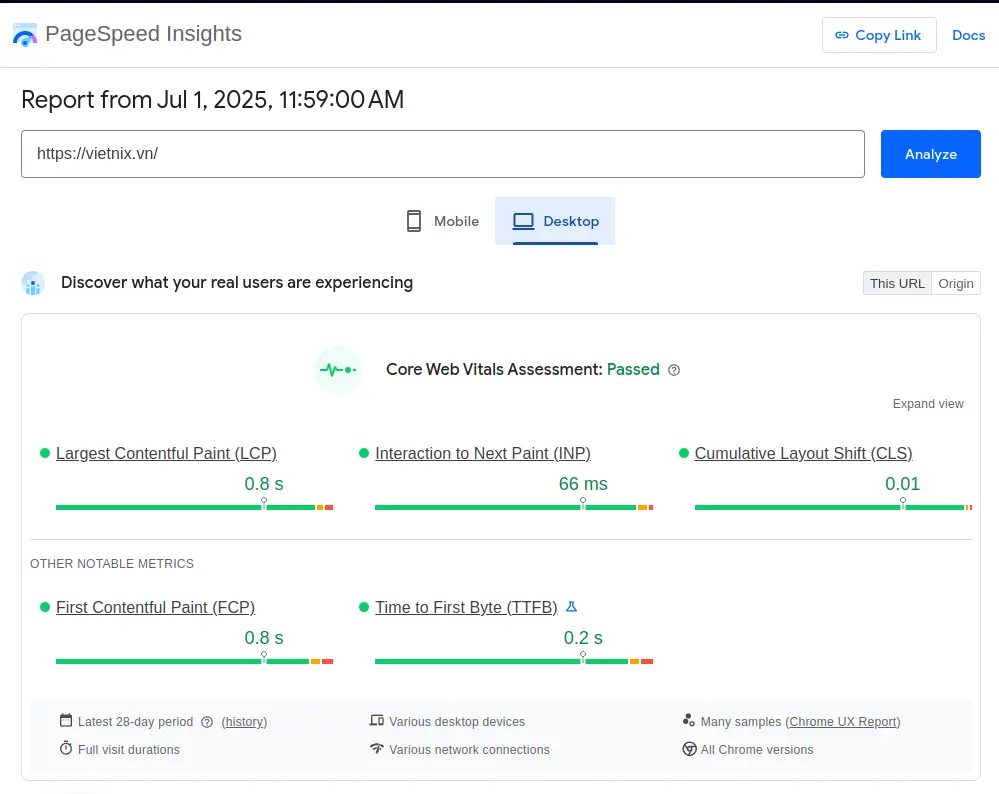 Công cụ phân tích