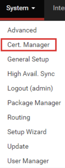 Cách cấu hình OpenVPN trên PFSense đơn giản nhất 40 Tạo Certificate Authority trên PFSense