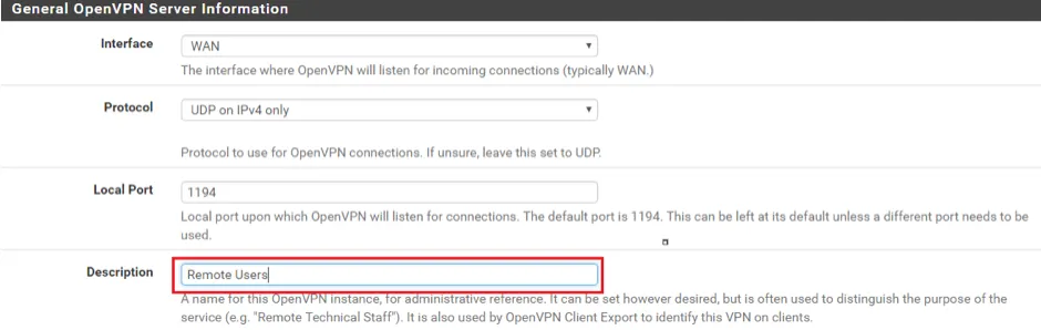 Cách cấu hình OpenVPN trên PFSense đơn giản nhất 50 Cách cấu hình OpenVPN trên PFSense