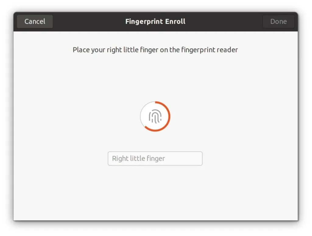 Finger Print Enroll