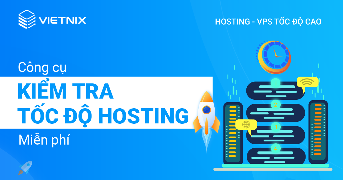 kiểm tra tốc độ hosting