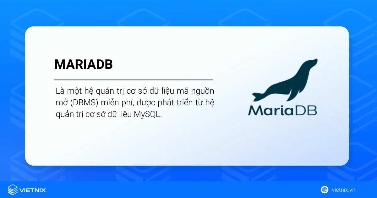 MariaDB là gì?