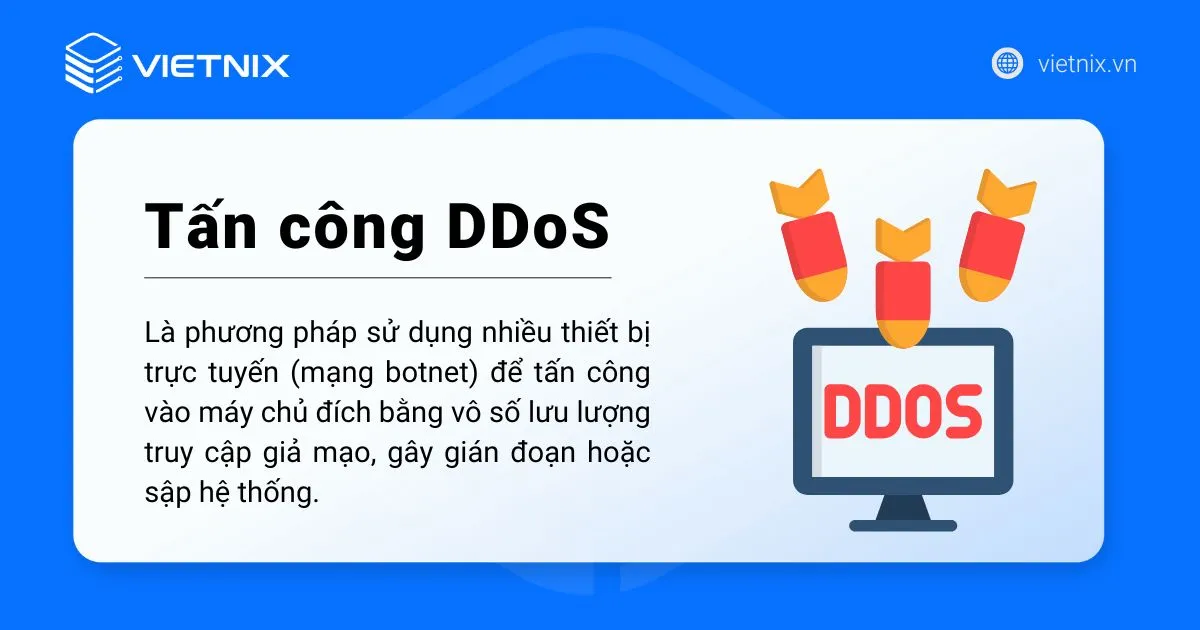Khái niệm tấn công DDoS