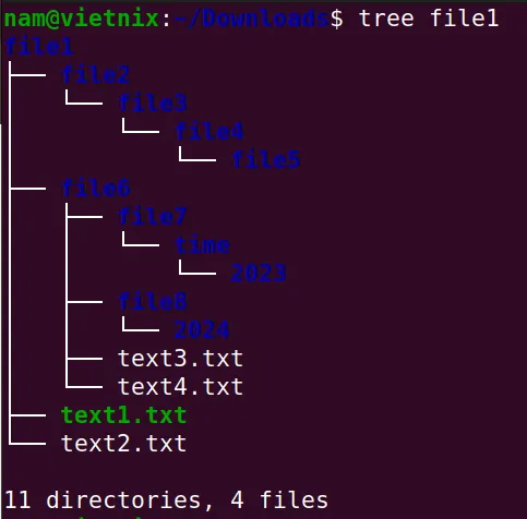 Cấu trúc các file