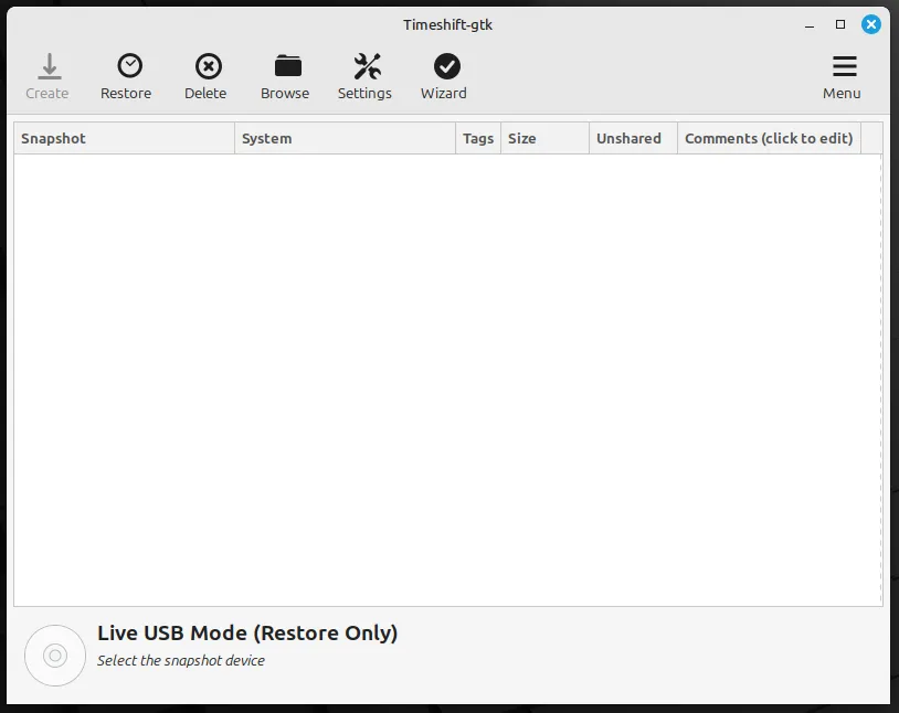 Linux Mint là gì? So sánh ưu nhược điểm giữa Linux Mint và Ubuntu 54 Vào Timeshift thông qua Update Manager