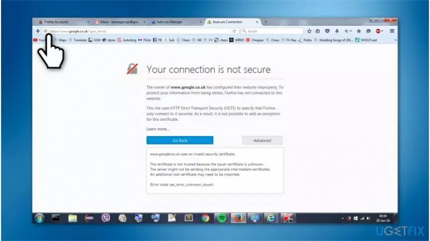 xuất và nhập địa chỉ ssl