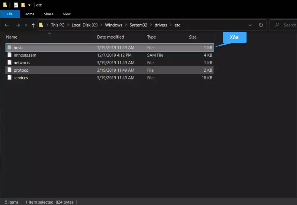 Lỗi err_ssl_protocol_error là gì? Nguyên nhân và cách khắc phục nhanh chóng 58 Xóa file hosts
