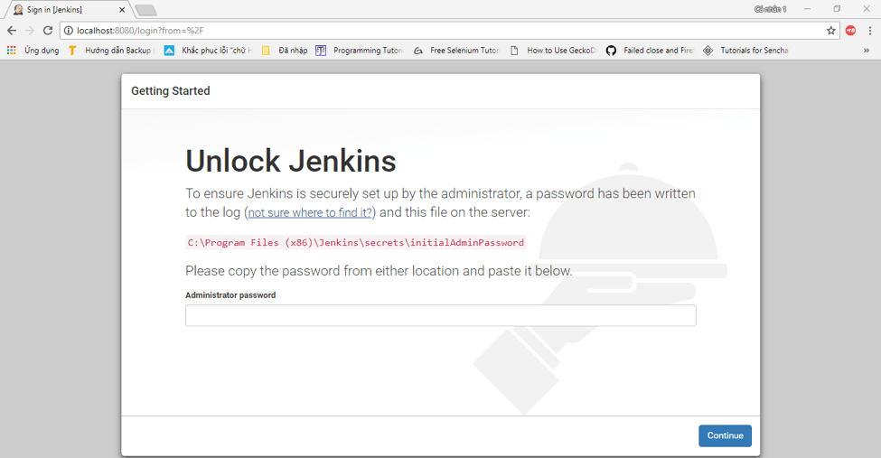hướng dẫn cài đặt jenkins trên windows