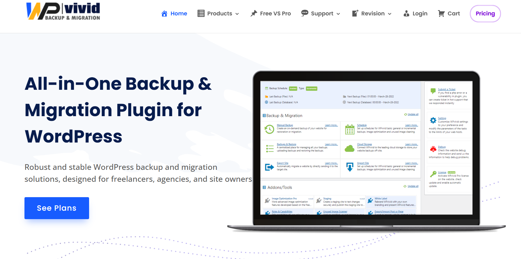WPvivid Backup