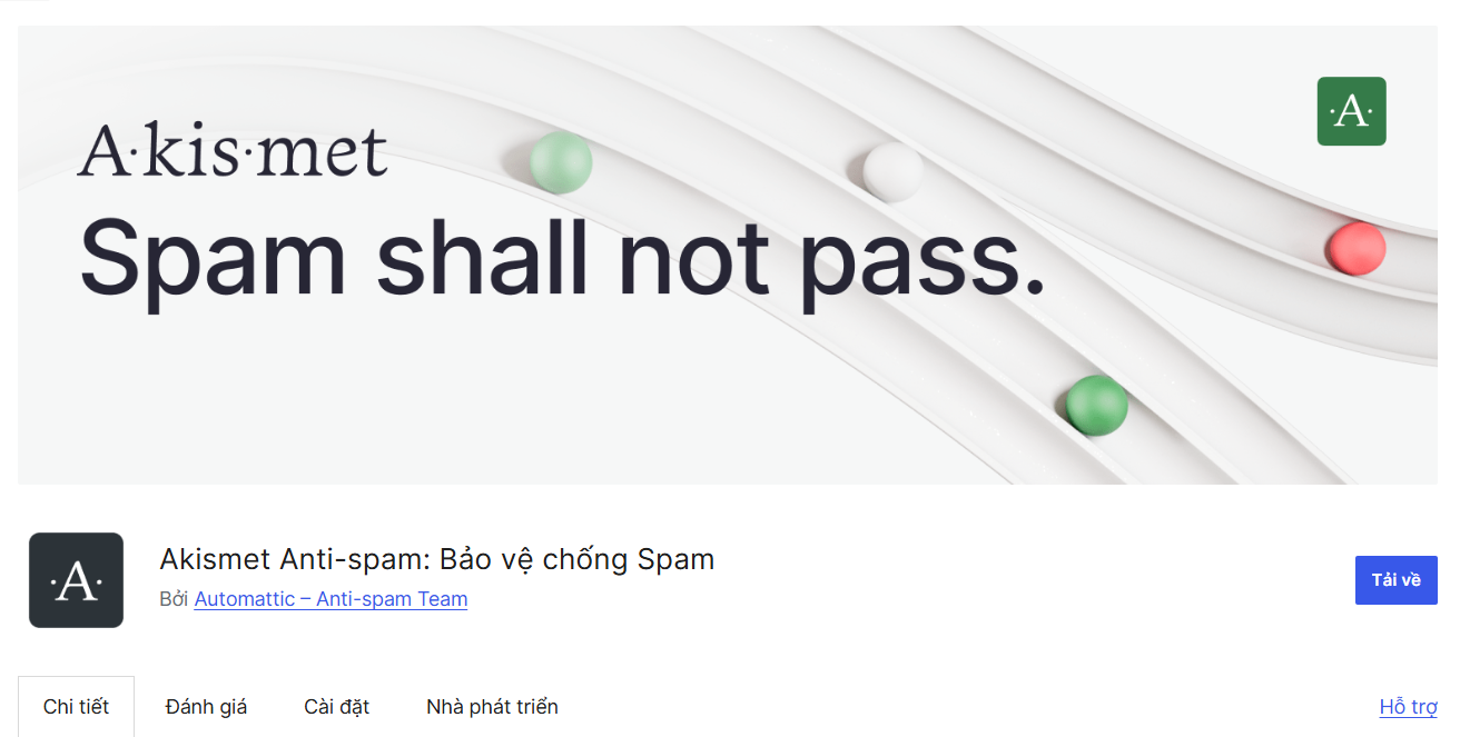 Top 16 plugin cần thiết cho WordPress 34 Akismet