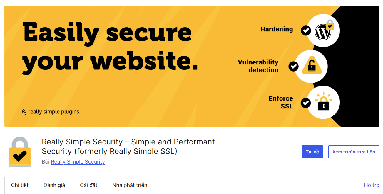 Top 16 plugin cần thiết cho WordPress 35 Really Simple SSL