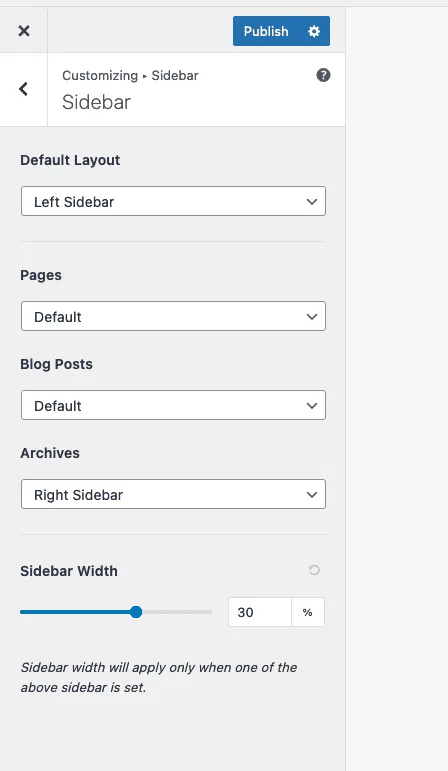 Sidebar
