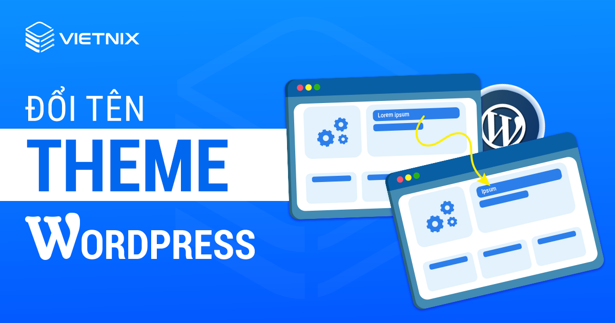 Đổi tên theme WordPress
