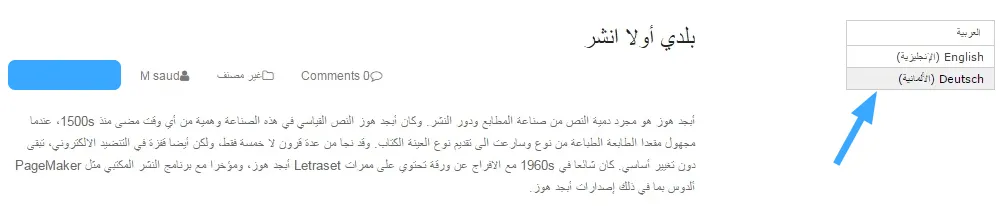 Hoàn tất thêm ngôn ngữ Ả Rập bằng WPML