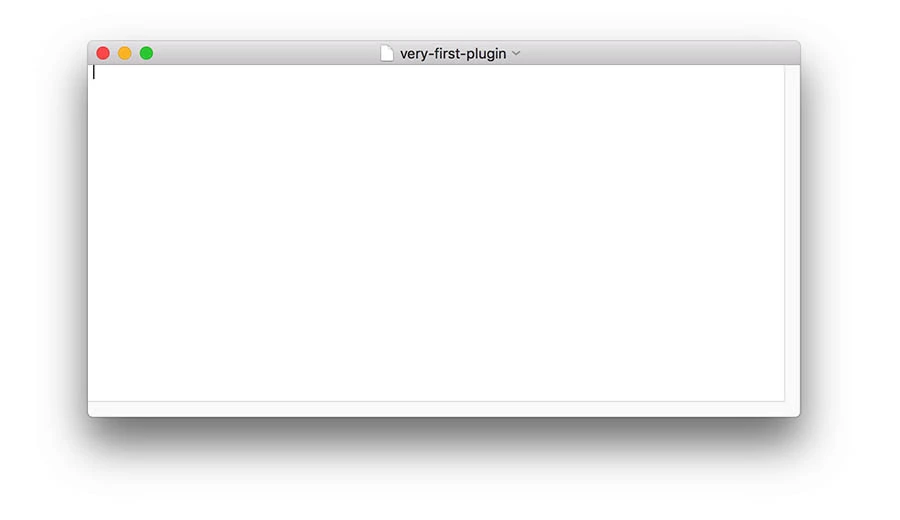 thêm thông tin vào file very-first-plugin