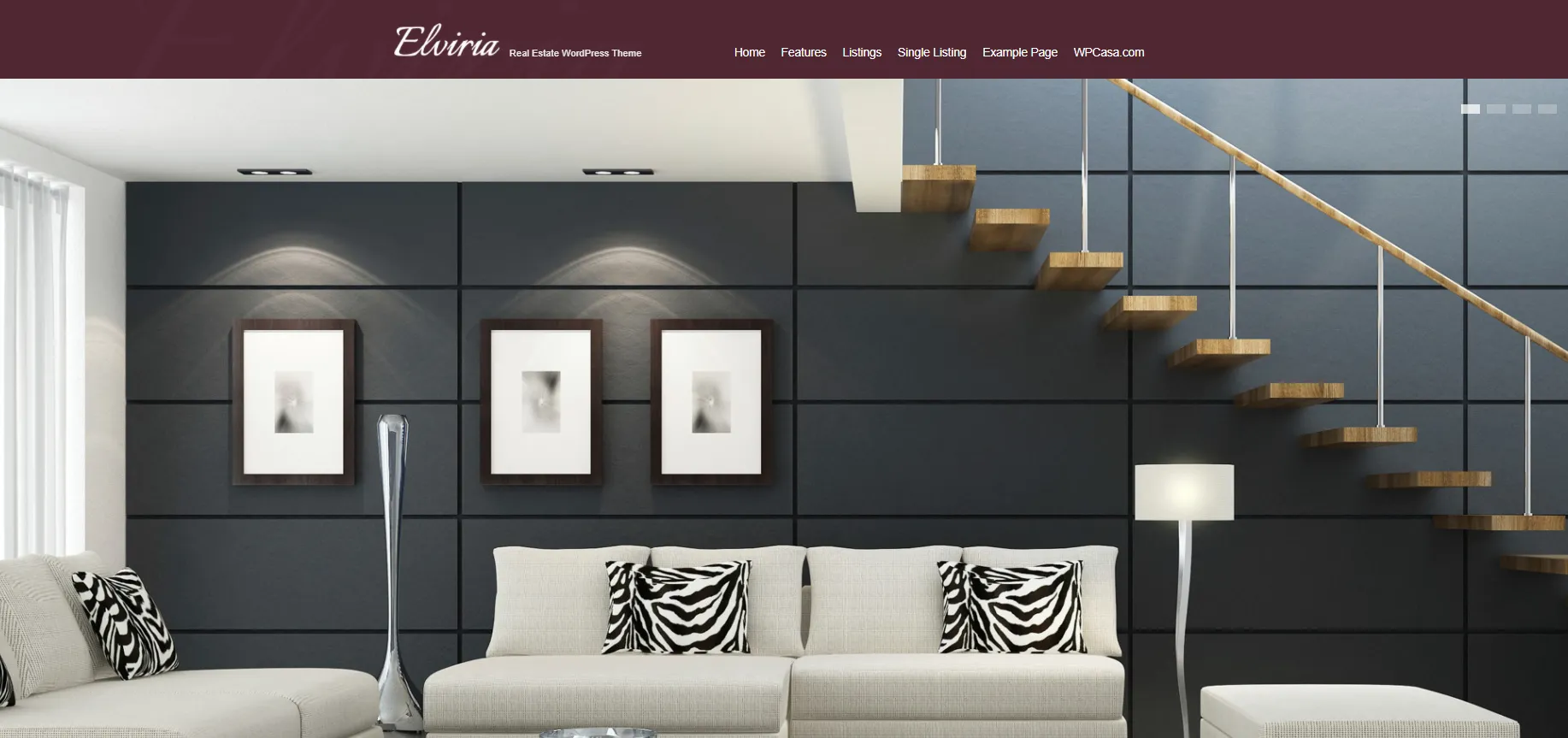 Theme bất động sản WordPress WPCasa Elvirica