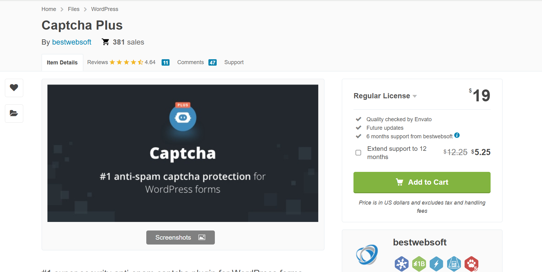 Plugin Captcha Plus