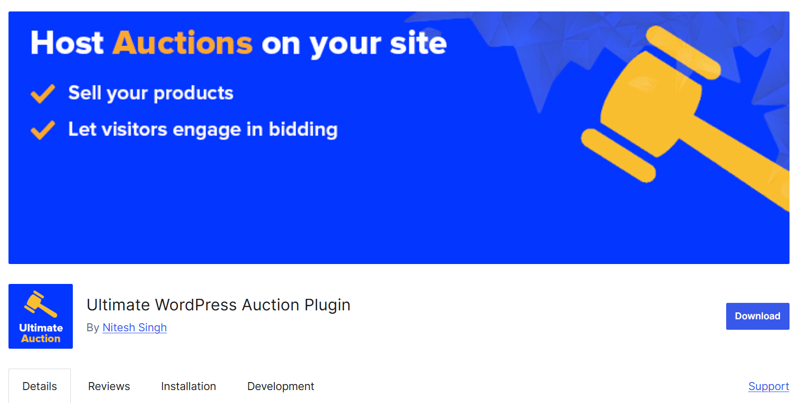 Ultimate WordPress Auction