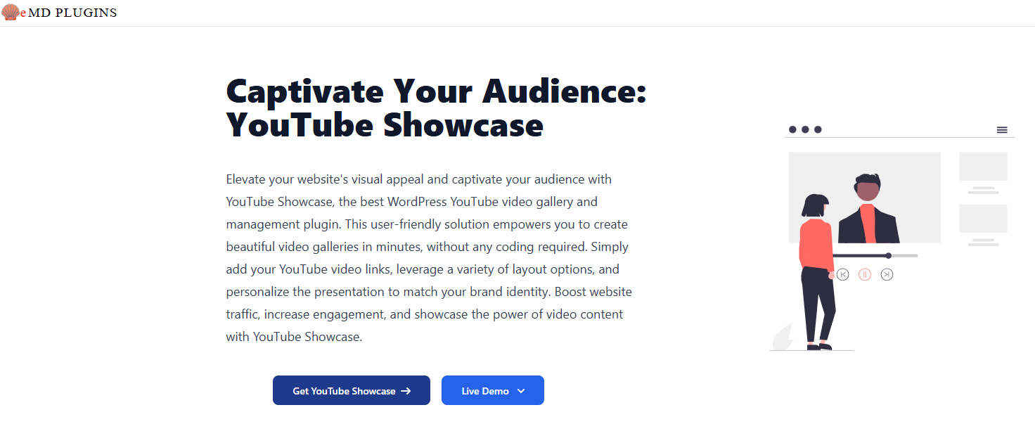 Plugin Youtube ShowcaseARVE