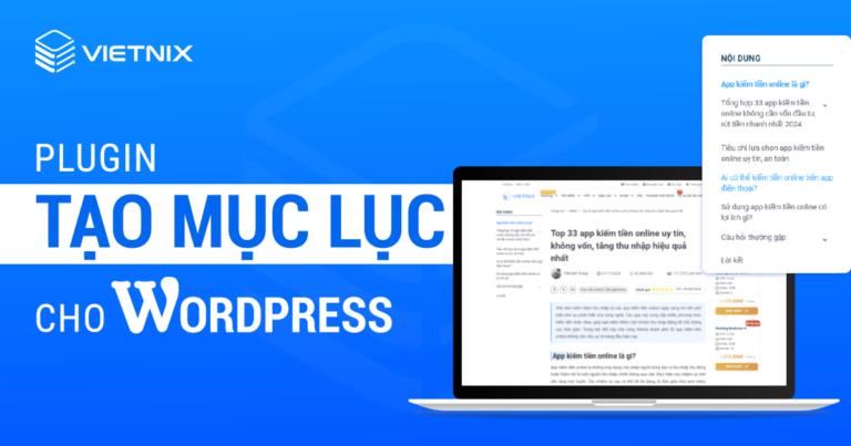 Plugin tạo mục lục cho WordPress