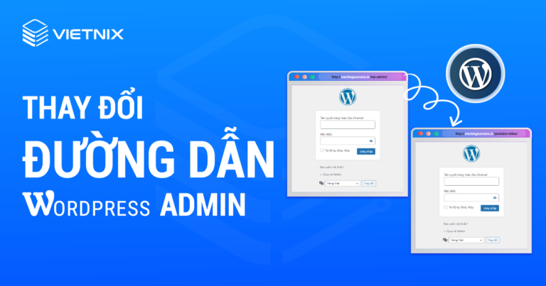 Thay đổi đường dẫn WordPress admin