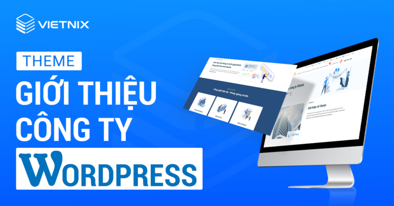 Theme giới thiệu công ty WordPress