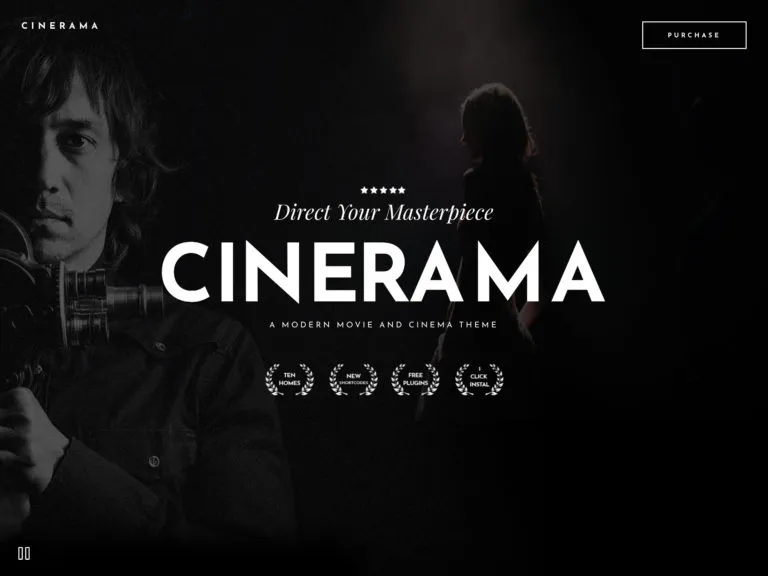 Theme phim WordPress Cinerama