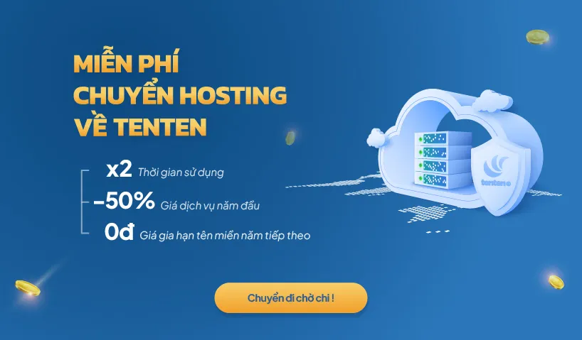 Nhà cung cấp hosting Tenten
