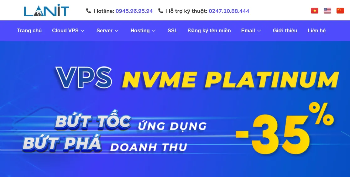 Nhà cung cấp hosting Laint