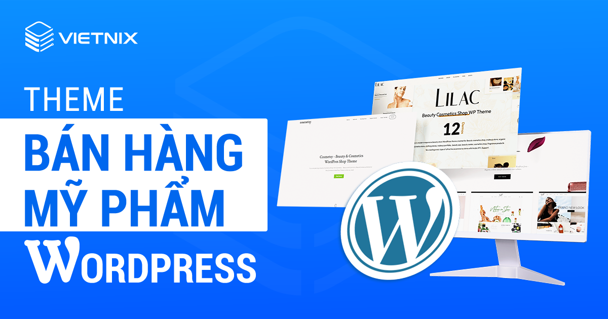 Theme bán hàng mỹ phẩm WordPress