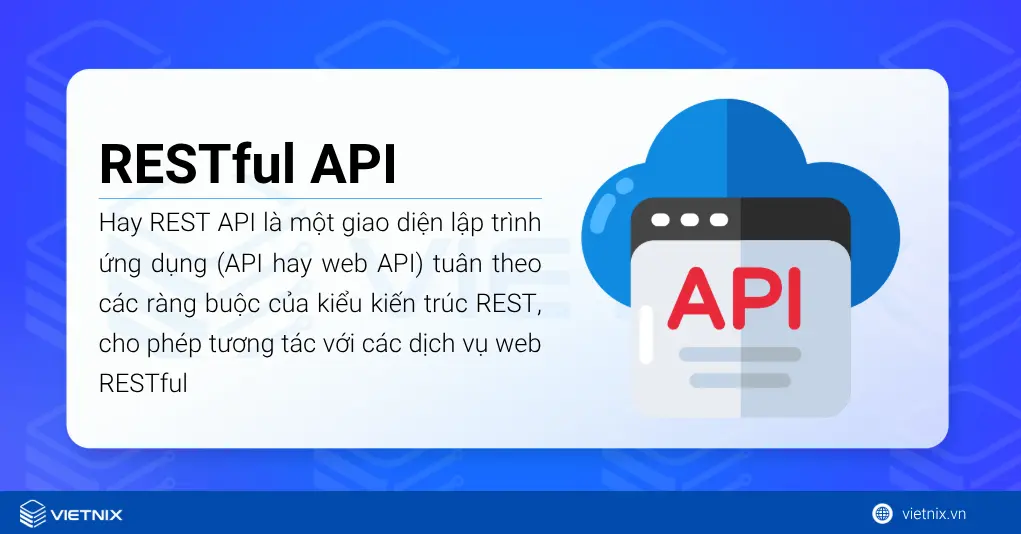 RESTful API (hay REST API) 