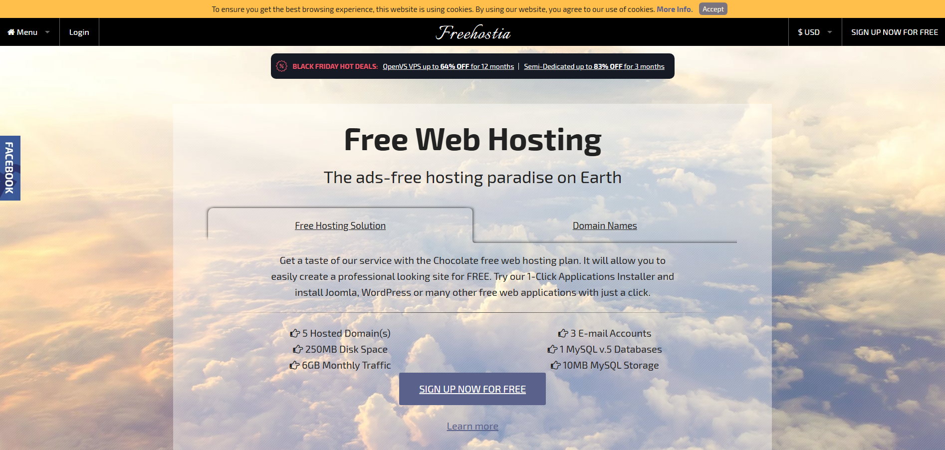 Freehostia là một nhà cung cấp dịch vụ PHP Hosting có trụ sở tại Hoa kỳ