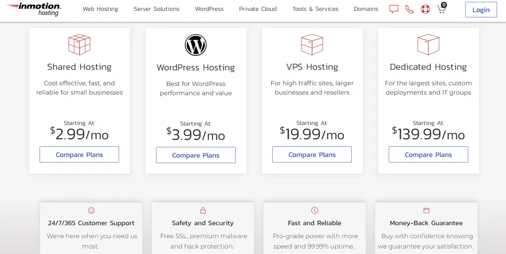 InMotion hosting