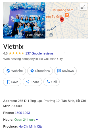 Bước 2: Tối ưu hóa thông tin trên website