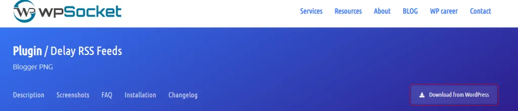 Plugin Delay RSS Feeds