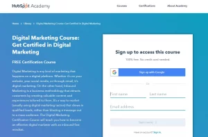 khoa hoc digital marketing hubspot