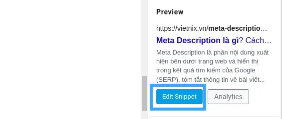 Chọn Edit Snippet