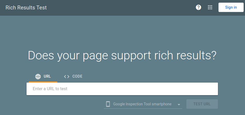 Công cụ Rich Results Test của Google - Schema markup checker