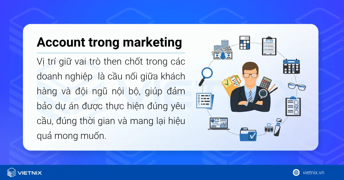 Account trong marketing - Nghề Account