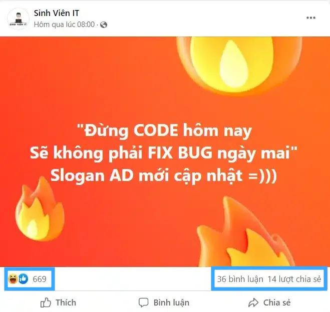 10 cách tăng like ảnh Facebook miễn phí và trả phí chi tiết 24 Đăng tải nội dung status dễ đọc, dễ nhìn giúp tăng like hiệu quả