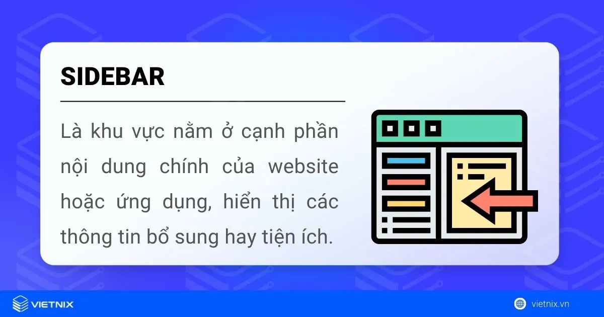 Tìm hiểu về Sidebar