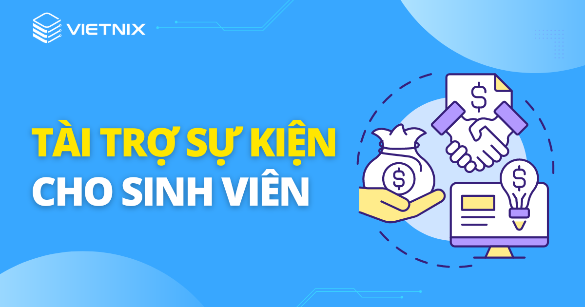 tài trợ sự kiện cho sinh viên