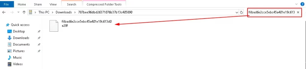 Tìm kiếm file có tên filbad6e2cce5ebc45a401e19c613d0a28f