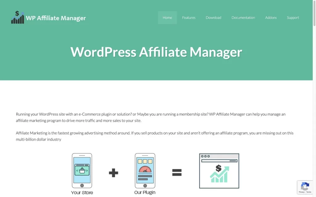 Plugin affiliate WordPress - Affiliates Manager