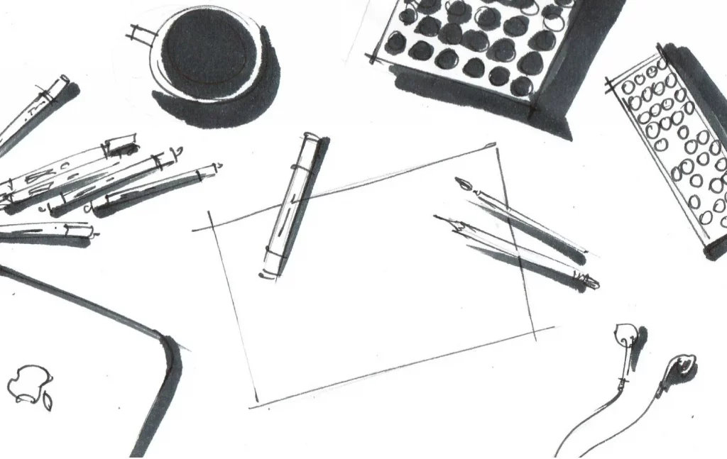 Vẽ sketch Croquis