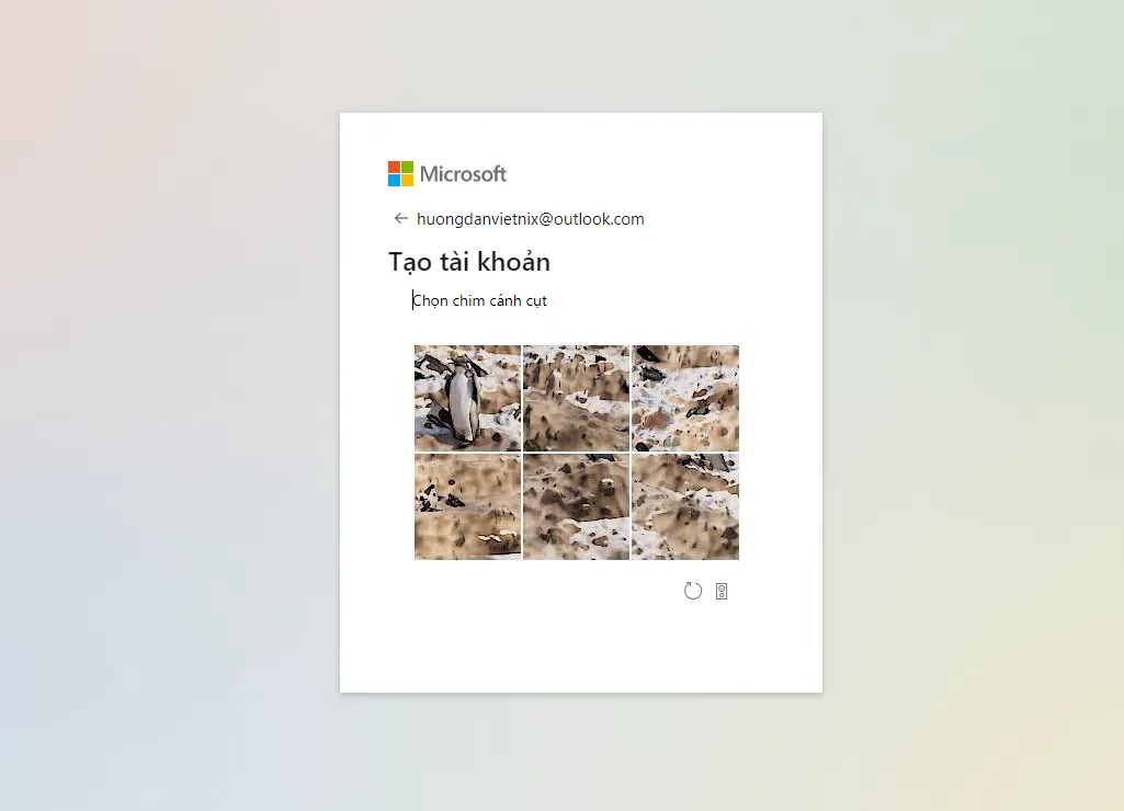 Đăng ký một tài khoản Outlook