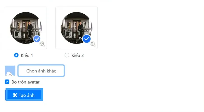 Cách lên tích xanh Facebook đơn giản cho người mới 30 Chọn tạo ảnh