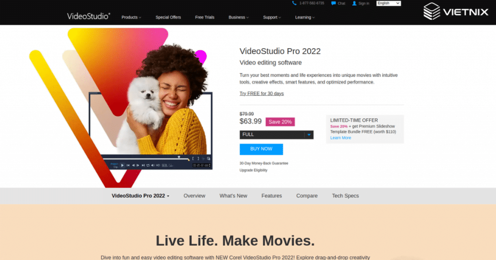 Phần mềm Corel Videostudio